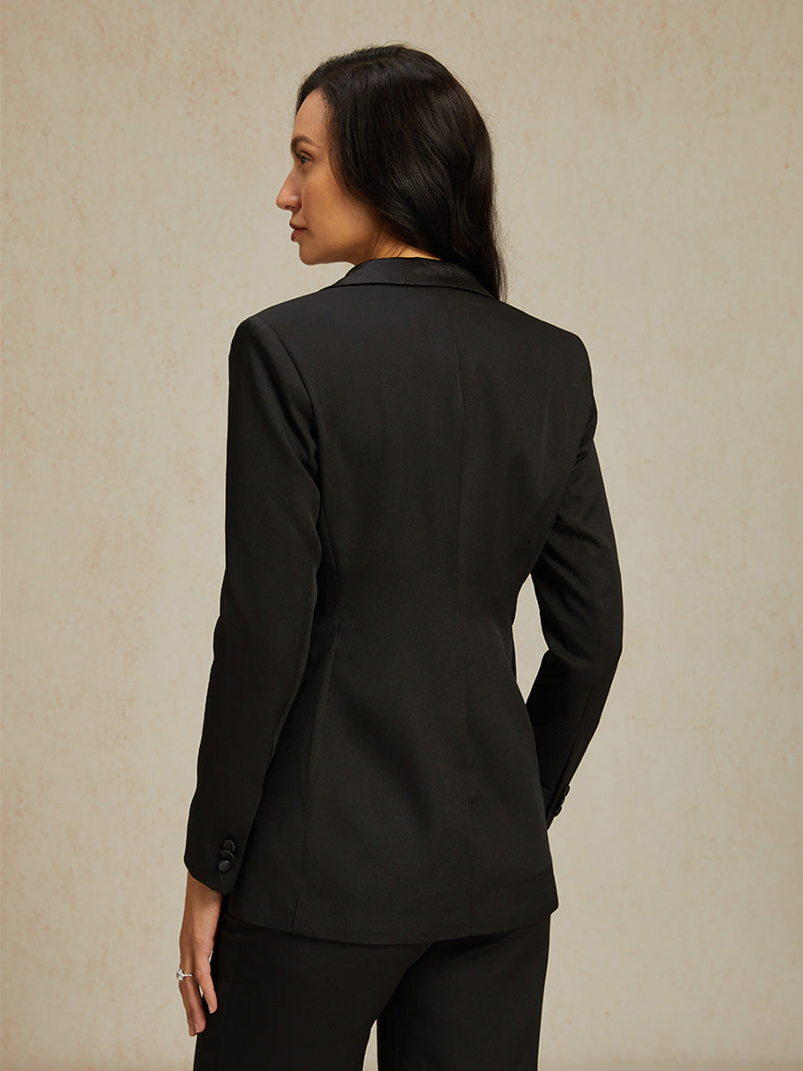 Double-Breasted Peak Lapel Suit