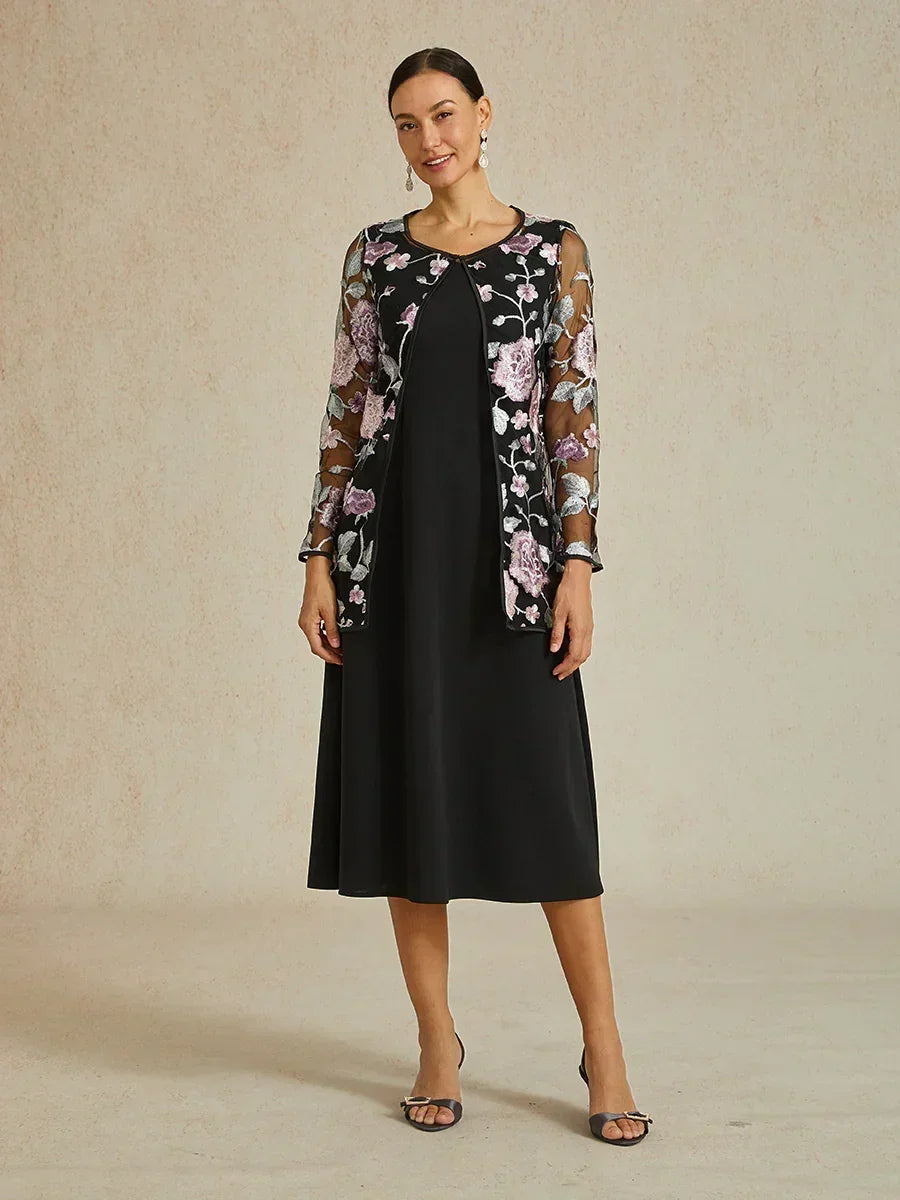 Floral Embroidered Lace Jacket
