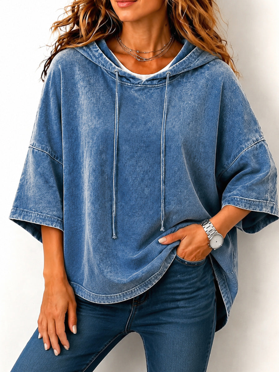 Washed 100% Cotton Hooded Sweatshirts