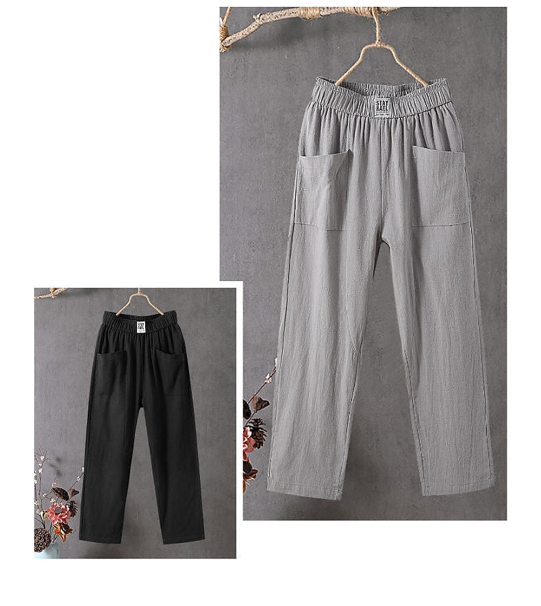 Comfort 100% Cotton Baggy Pants