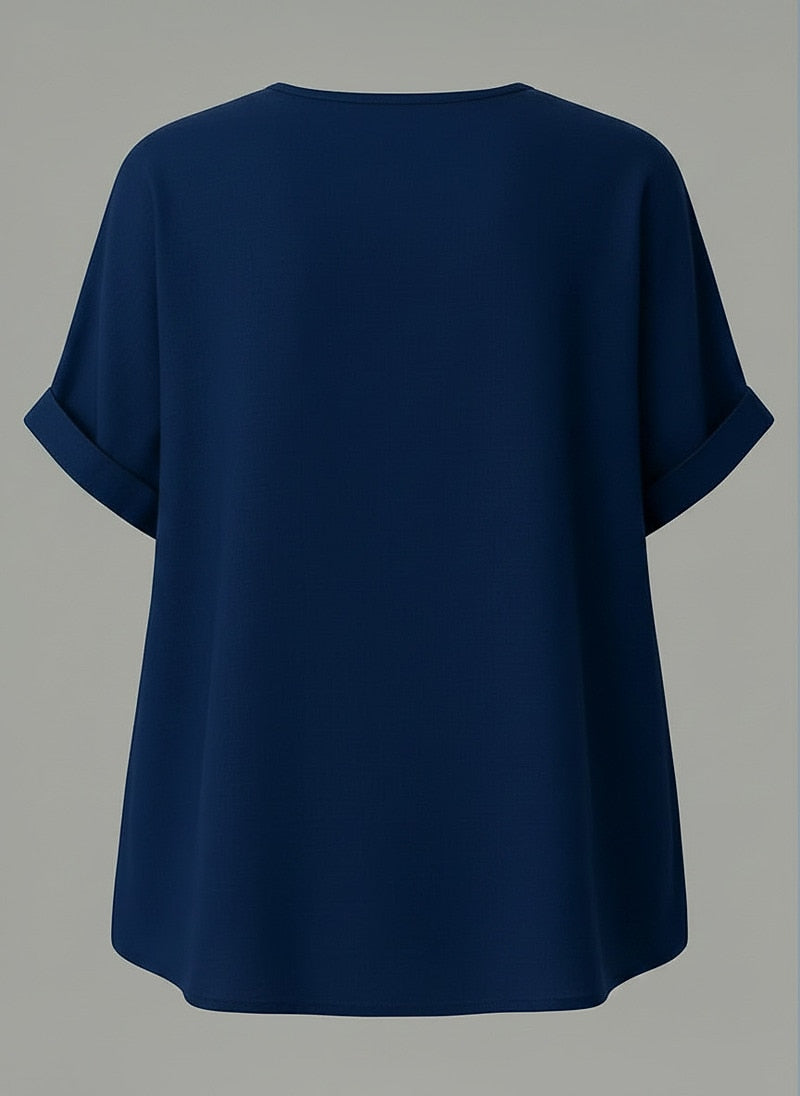 Women's Shirt Cotton Blend Linen Shirt