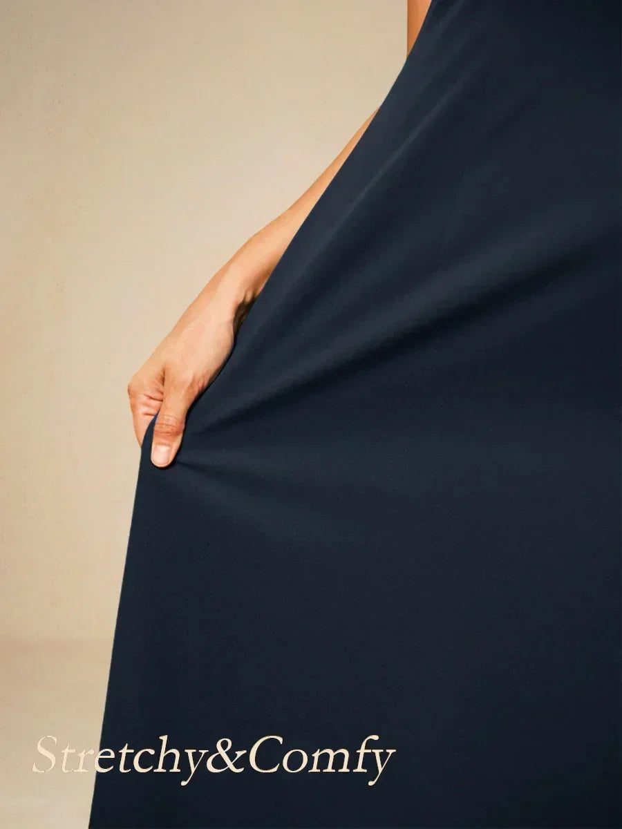 Elegant Ruffle Maxi Dress