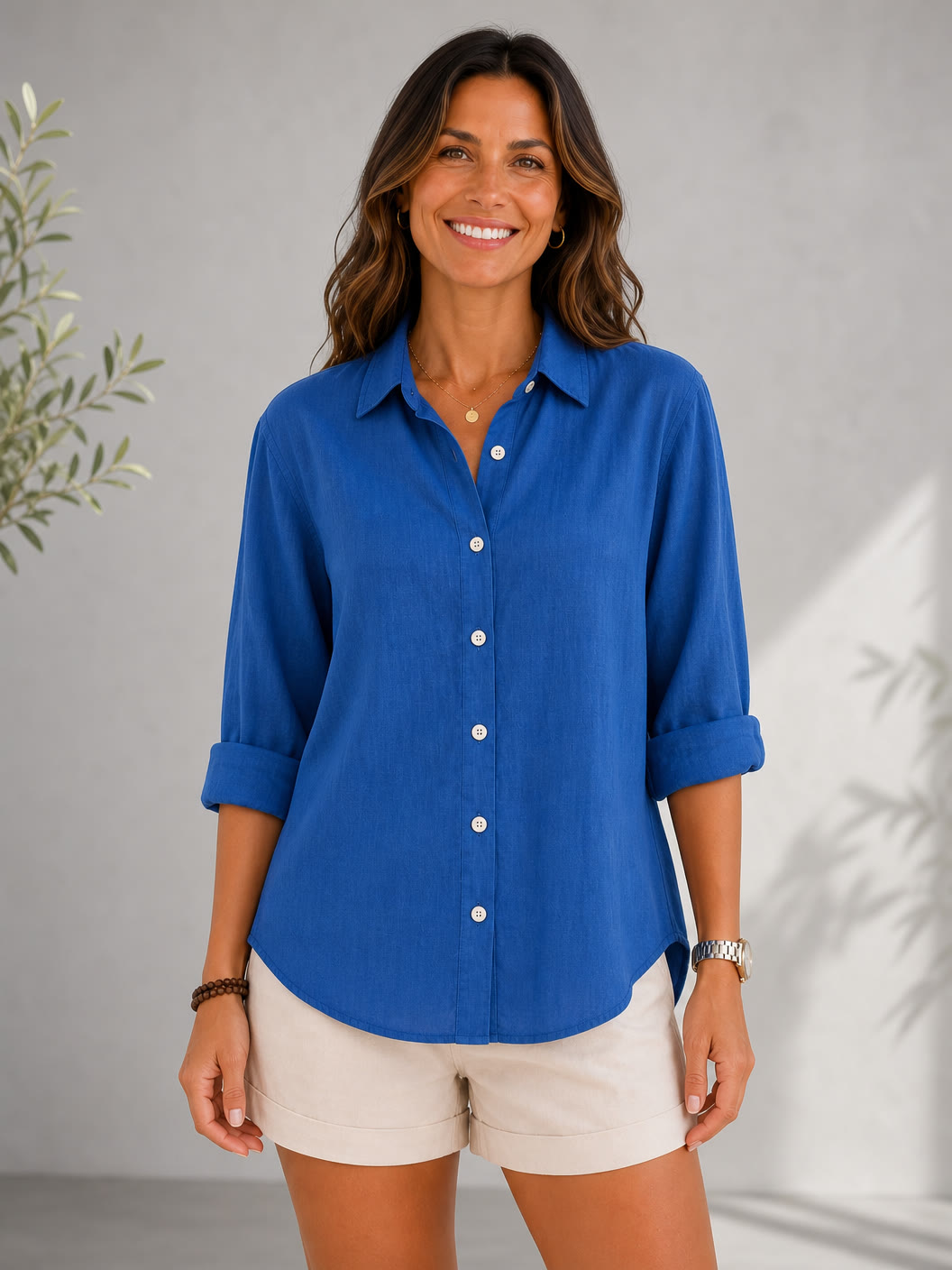 Cotton Long Sleeve Shirt