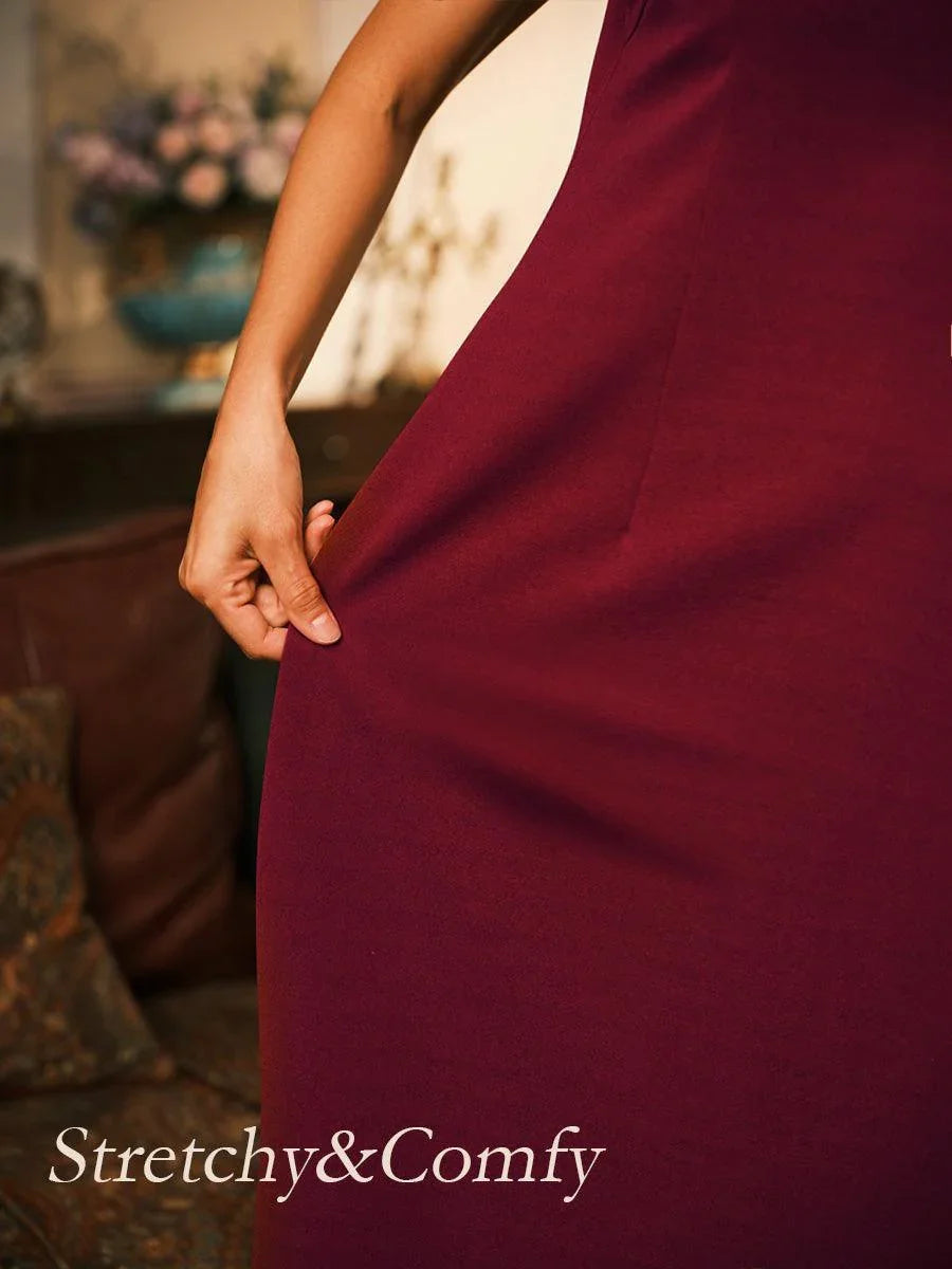 A-line Dress With Embroidered Lace Jacket
