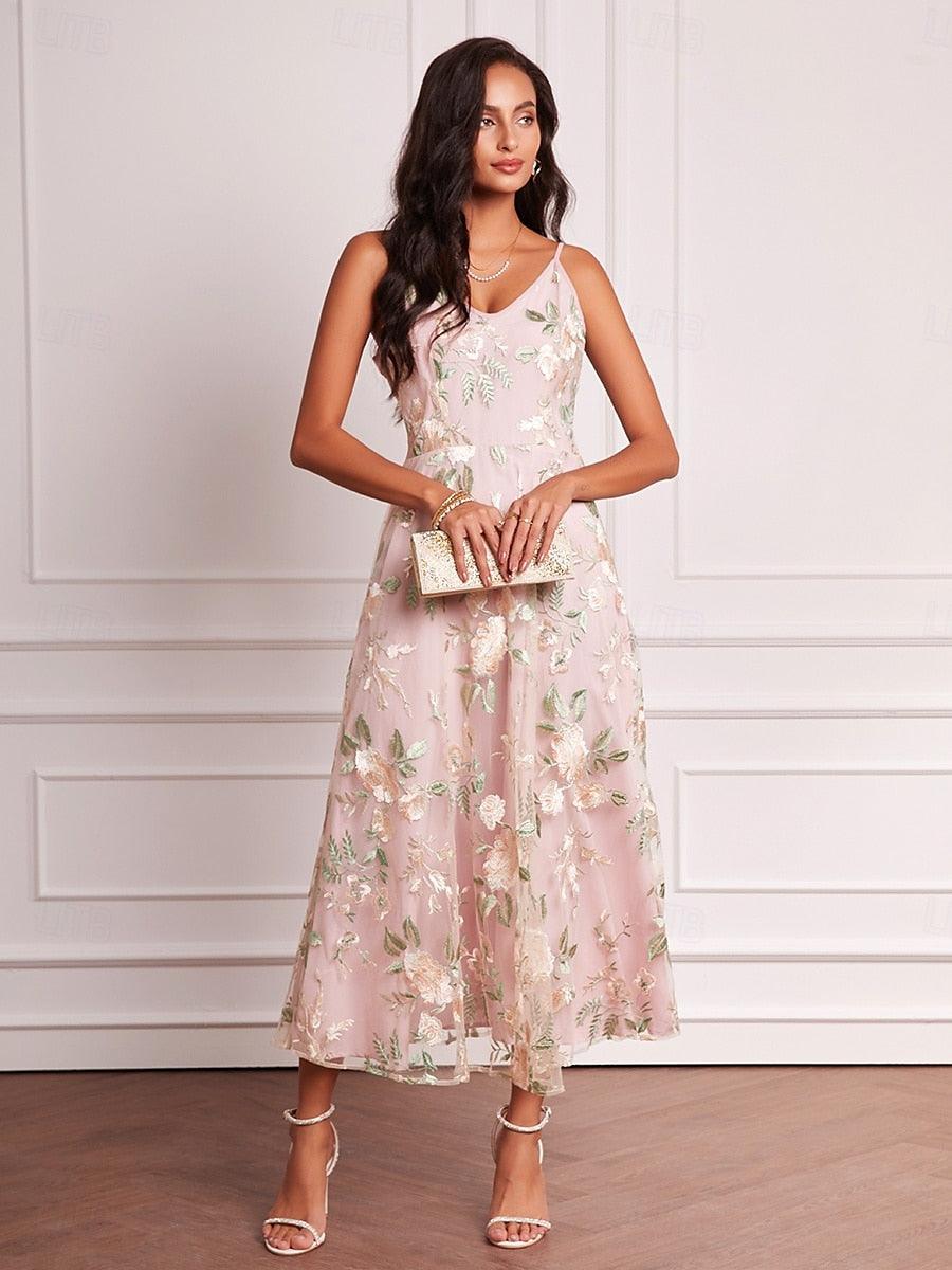Ensemble de robe en mousseline de soie et dentelle brodée