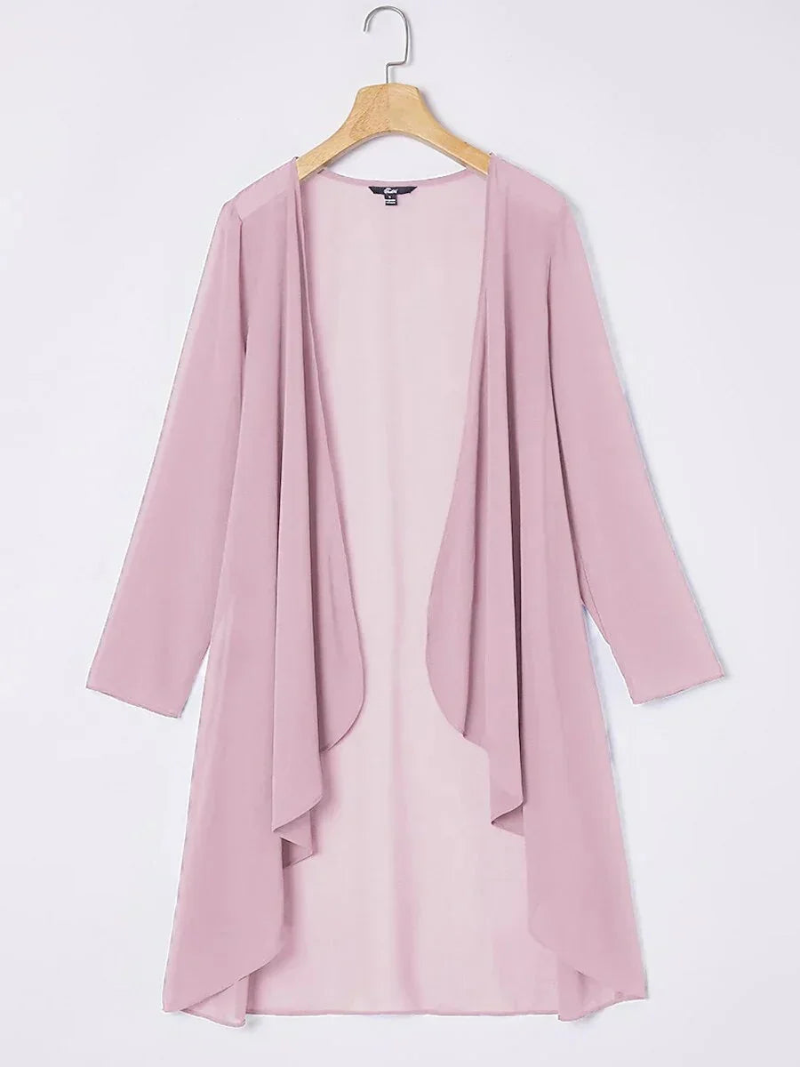 Chiffon Duster Cardigan