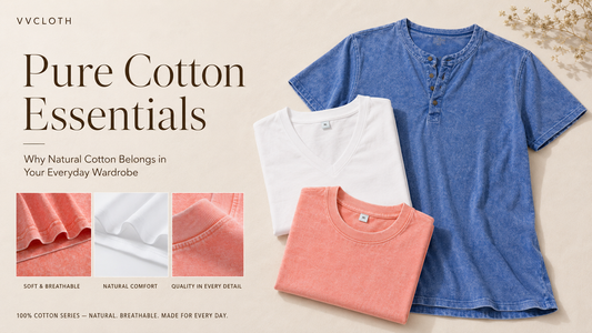 Pure Cotton Essentials | Comfortable Everyday Cotton Tops for Women