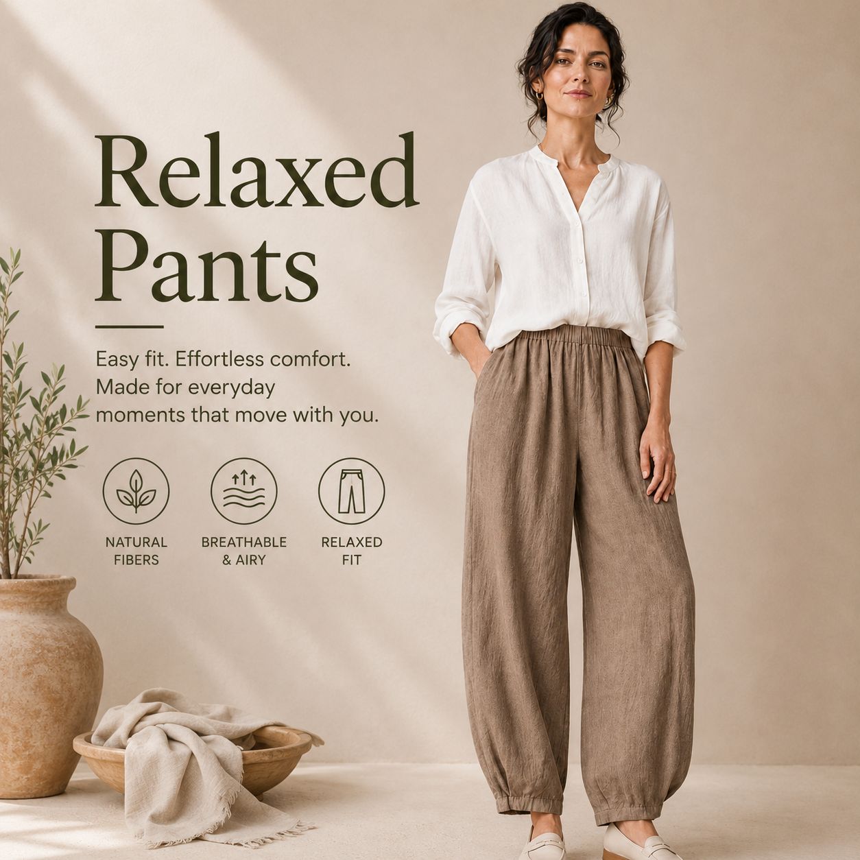 Relaxed Pants