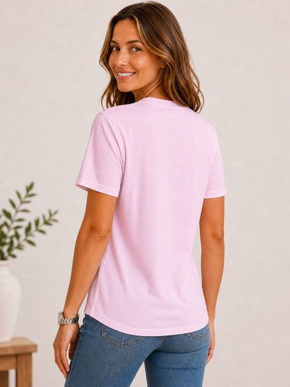 100% Cotton Crew Neck Tee
