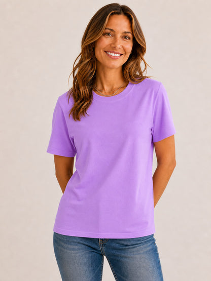 100% Cotton Crew Neck Tee
