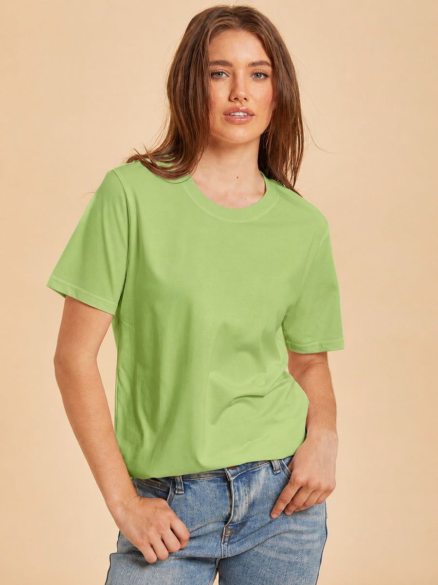 100% Cotton Crew Neck Tees