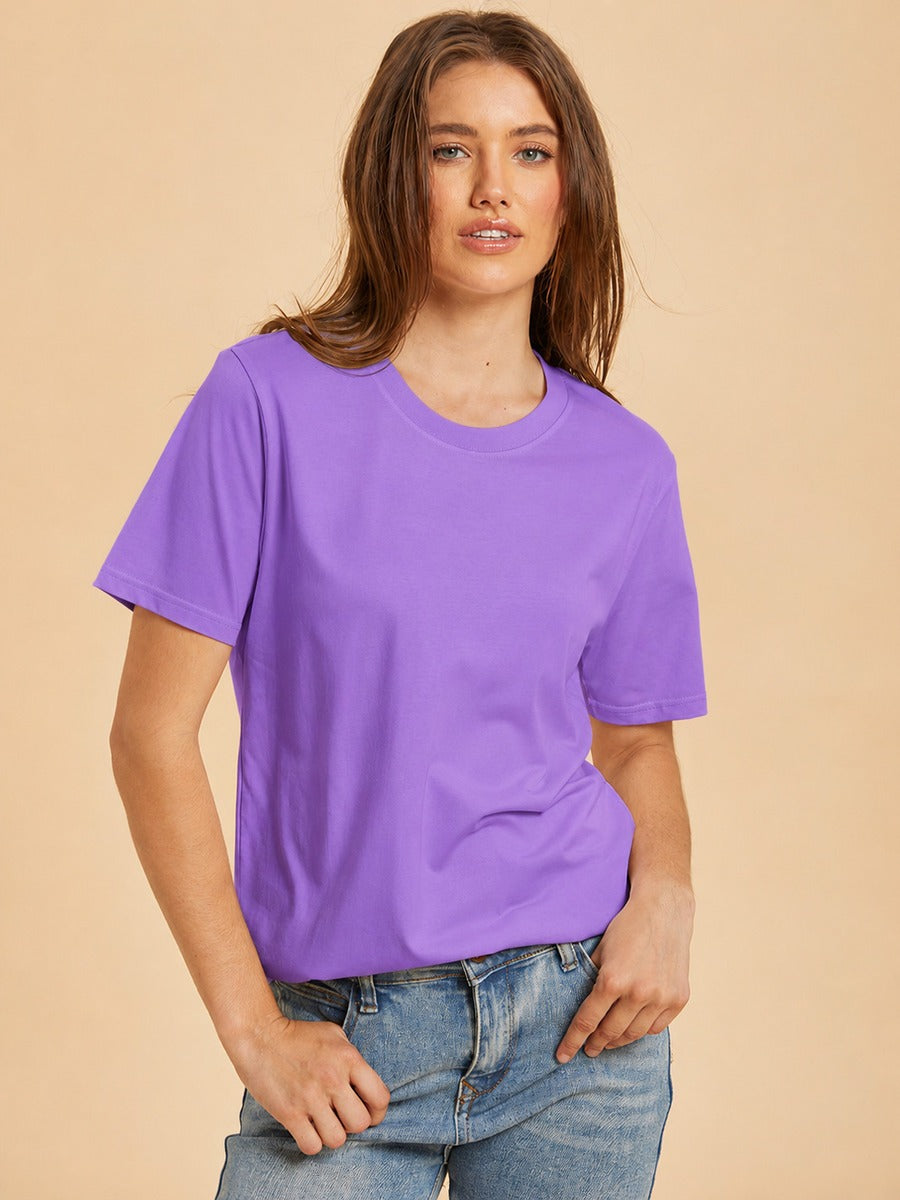 100% Cotton Crew Neck Tees