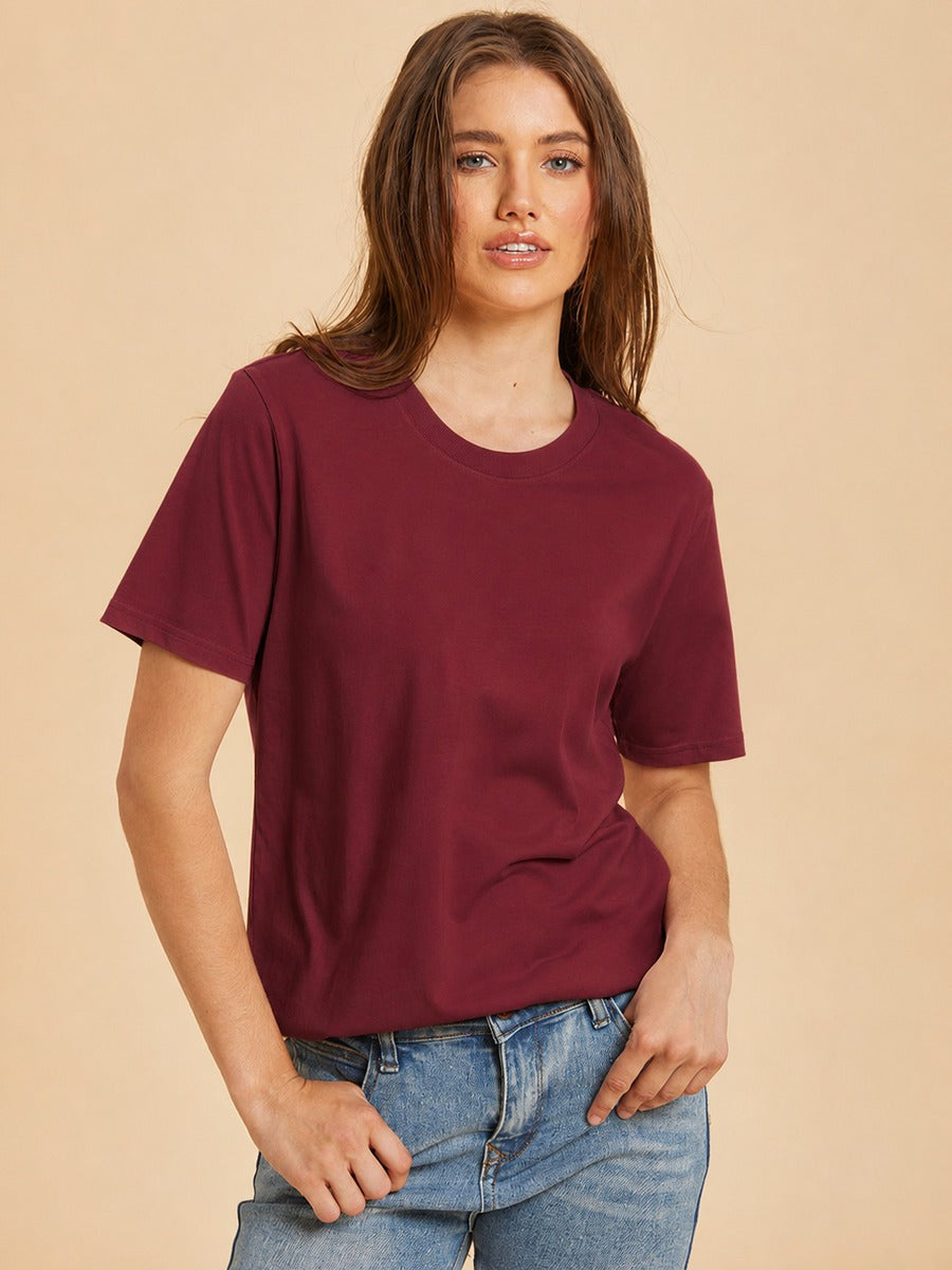 100% Cotton Crew Neck Tees