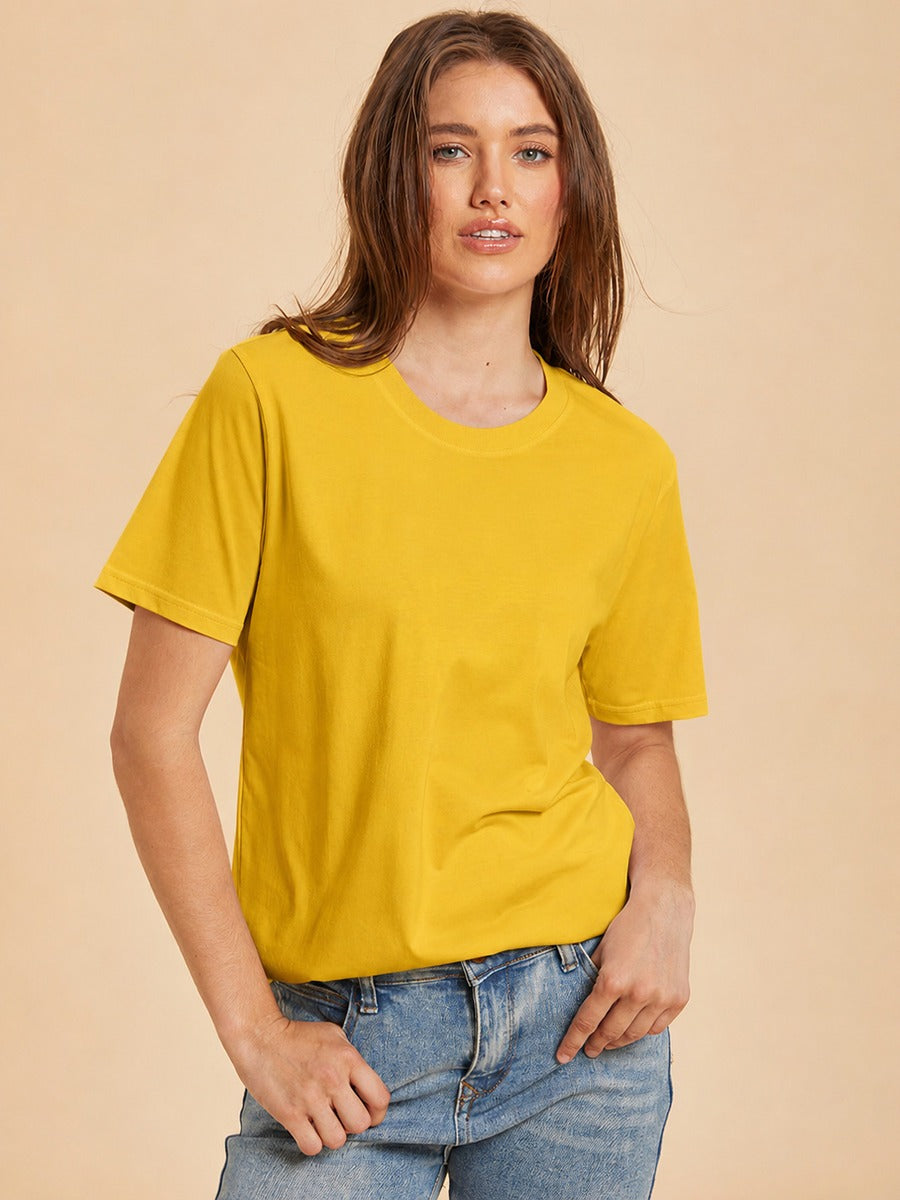 100% Cotton Crew Neck Tees