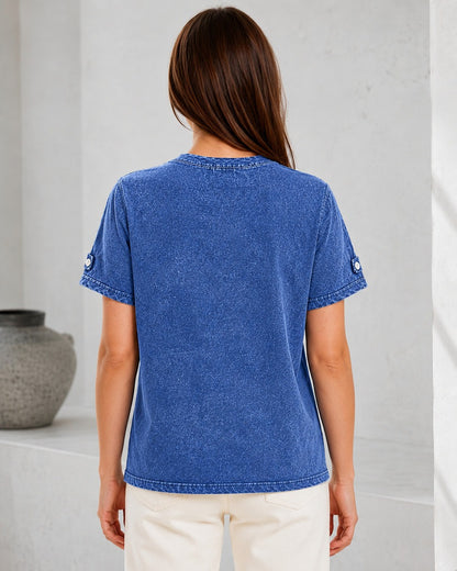 100% Cotton Henley Shirts