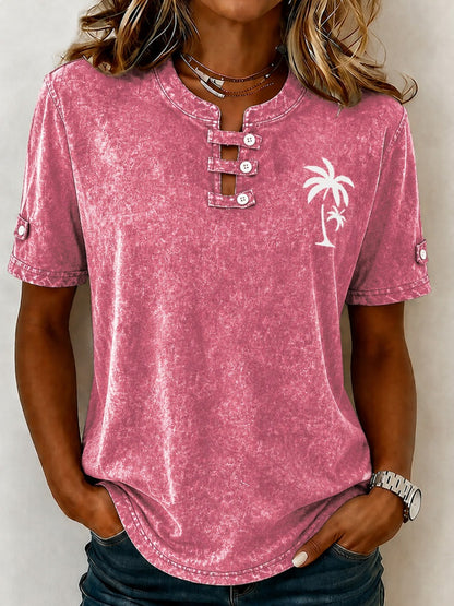 100% Cotton Henley Shirts