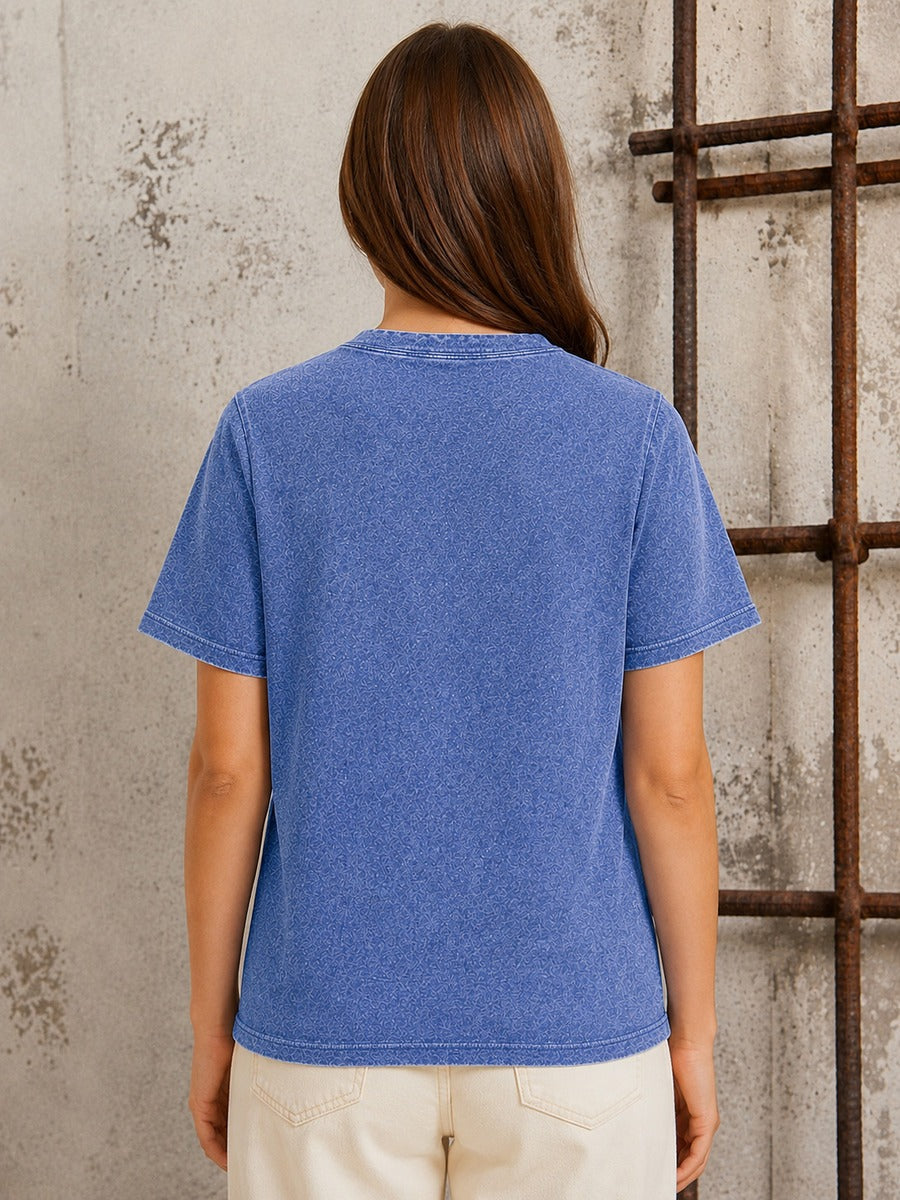 Women's 100% Cotton Short Sleeve Tees