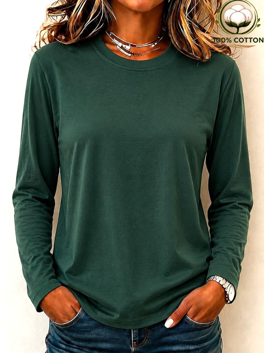100% Cotton Crew Neck Tees