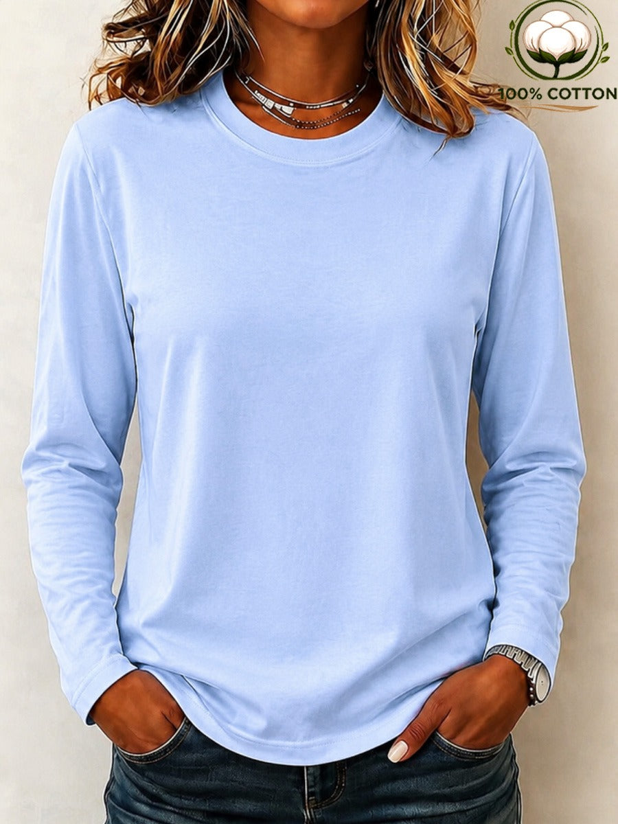100% Cotton Crew Neck Tees