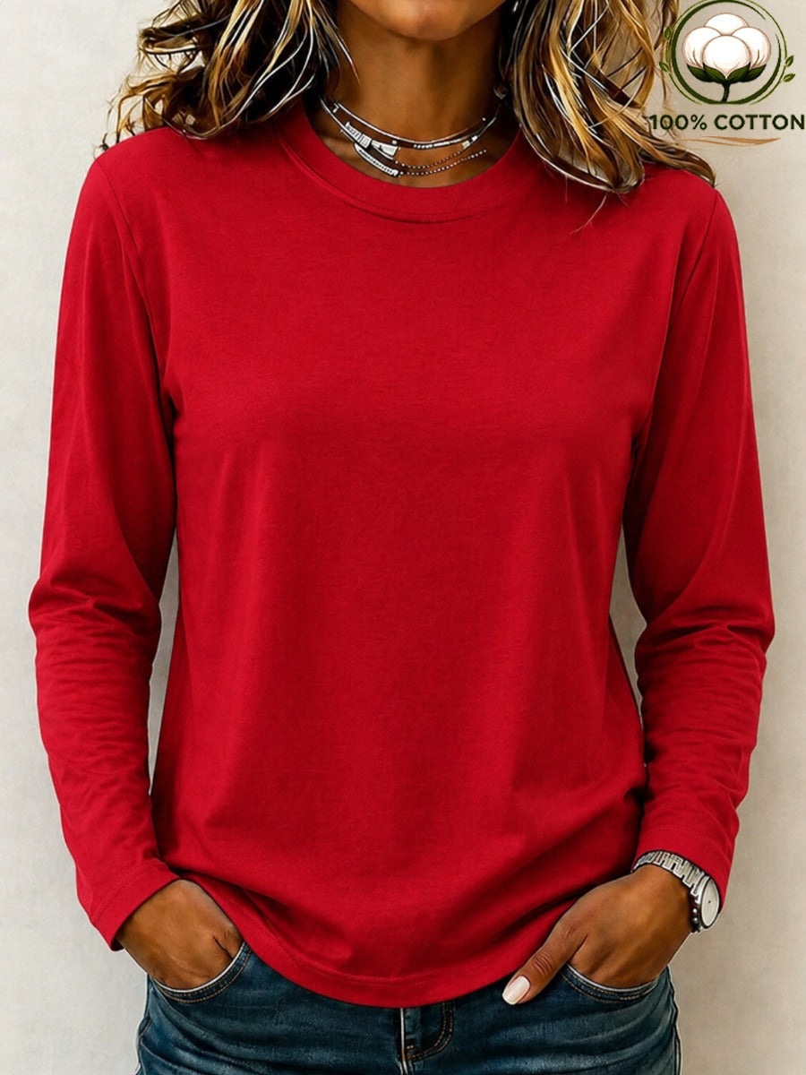 100% Cotton Crew Neck Tees