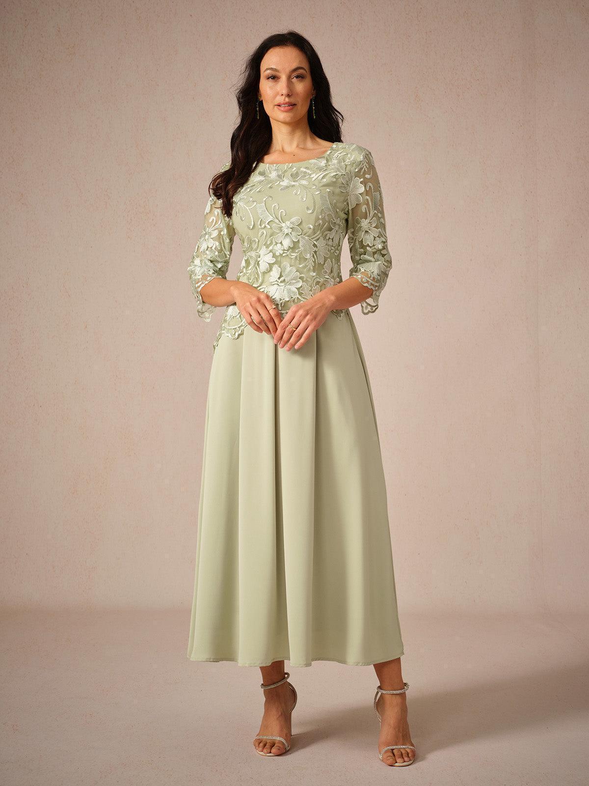 Ruffle Ruched Lace Maxi Dress
