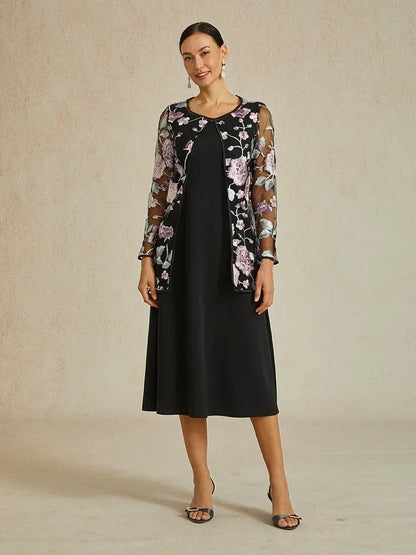 Floral Embroidered Lace Jacket