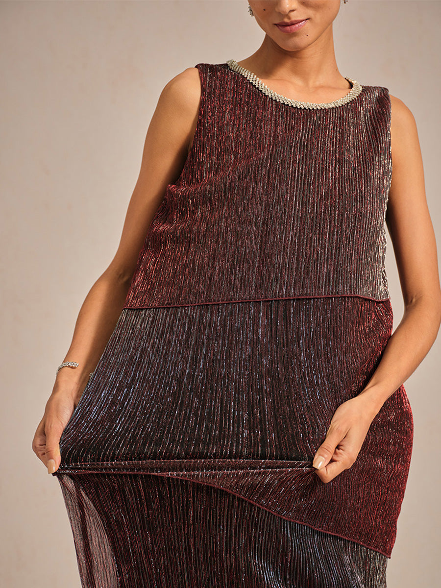 Chiffonbluse mit Blumenmuster