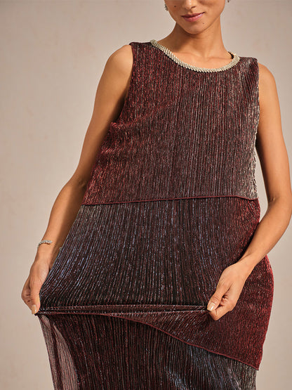 Chiffonbluse mit Blumenmuster