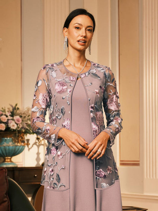 Embroidered Tulle Jacket