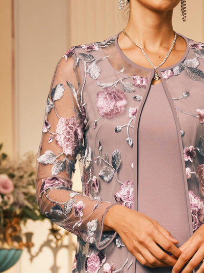 Embroidered Tulle Jacket