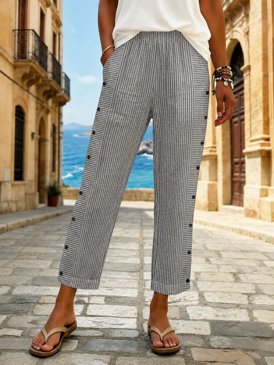 Women's Cotton Blend Beach Pants