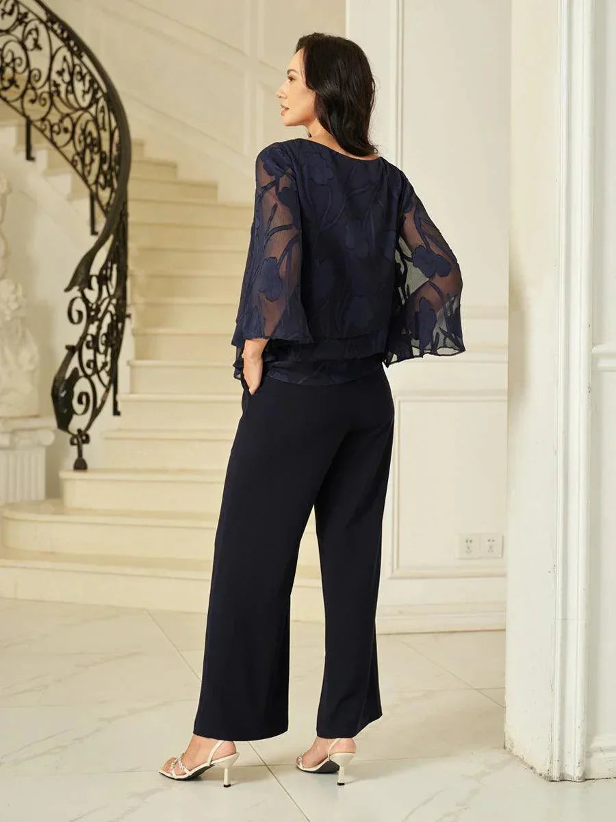 Chiffon Floral Layered Blouse