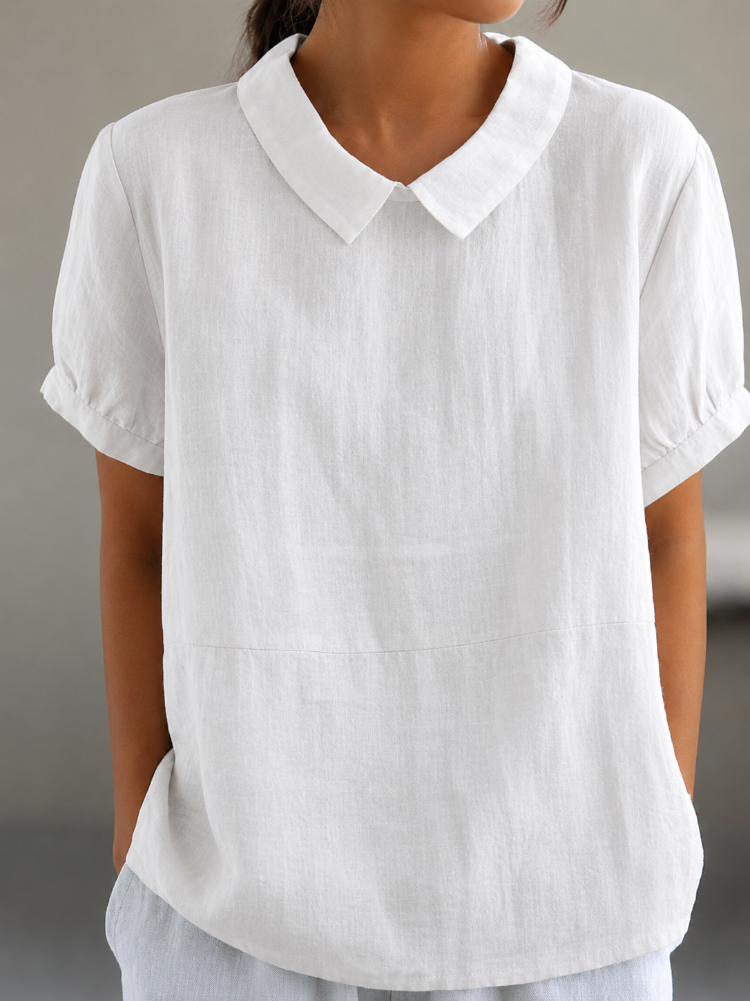 Women's Button Up 100% Cotton Shirt
