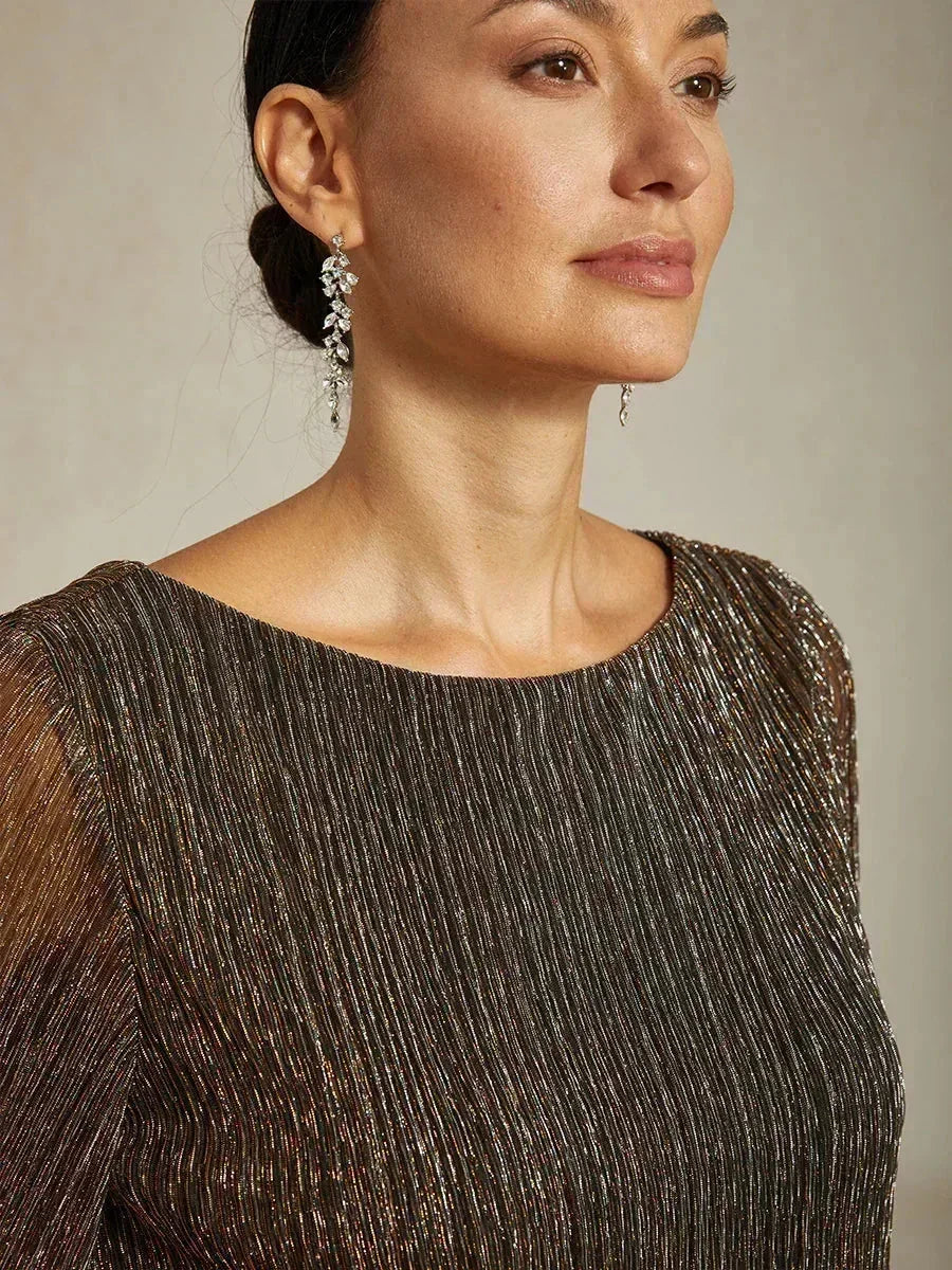 Chiffon Bloemenlaagjes Blouse