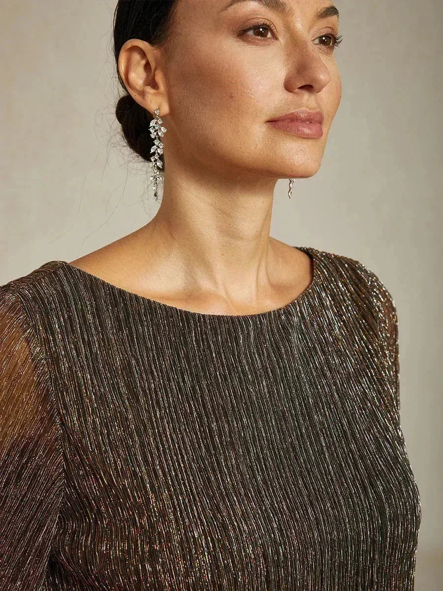 Chiffon Bloemenlaagjes Blouse