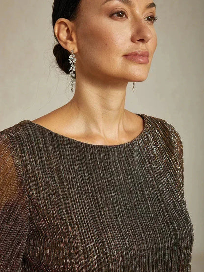 Chiffon Bloemenlaagjes Blouse