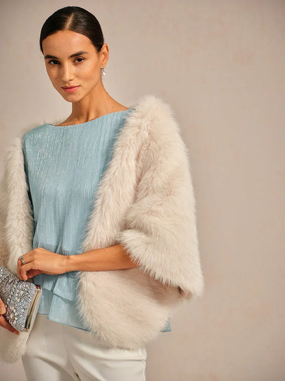 Chiffon Floral Layered Blouse