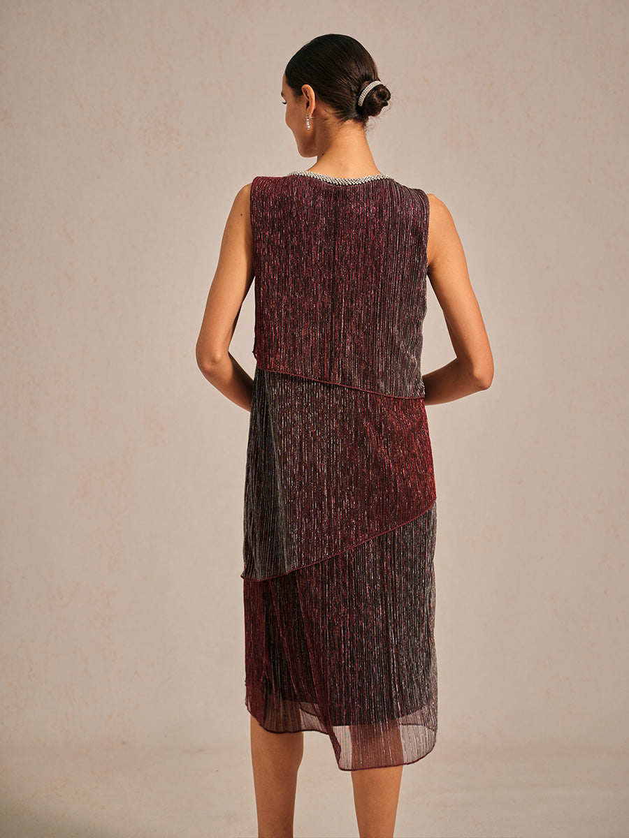 Chiffonbluse mit Blumenmuster