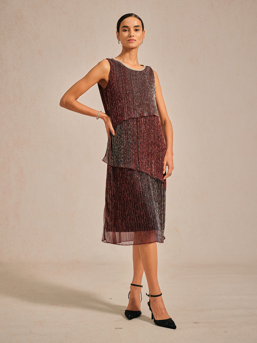 Chiffonbluse mit Blumenmuster