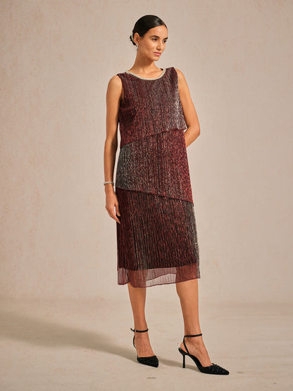 Chiffonbluse mit Blumenmuster