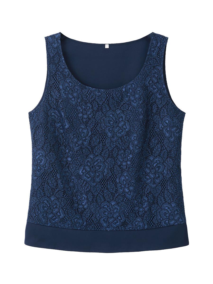 Grünes Chiffon-Set mit Blumenmuster und Schleife