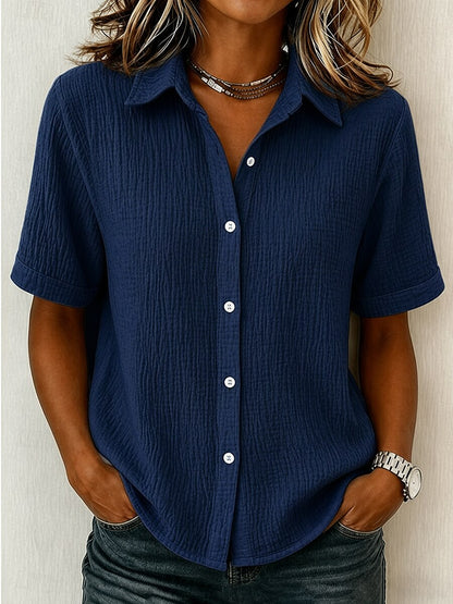Women's Casual 100% Cotton Shirt
