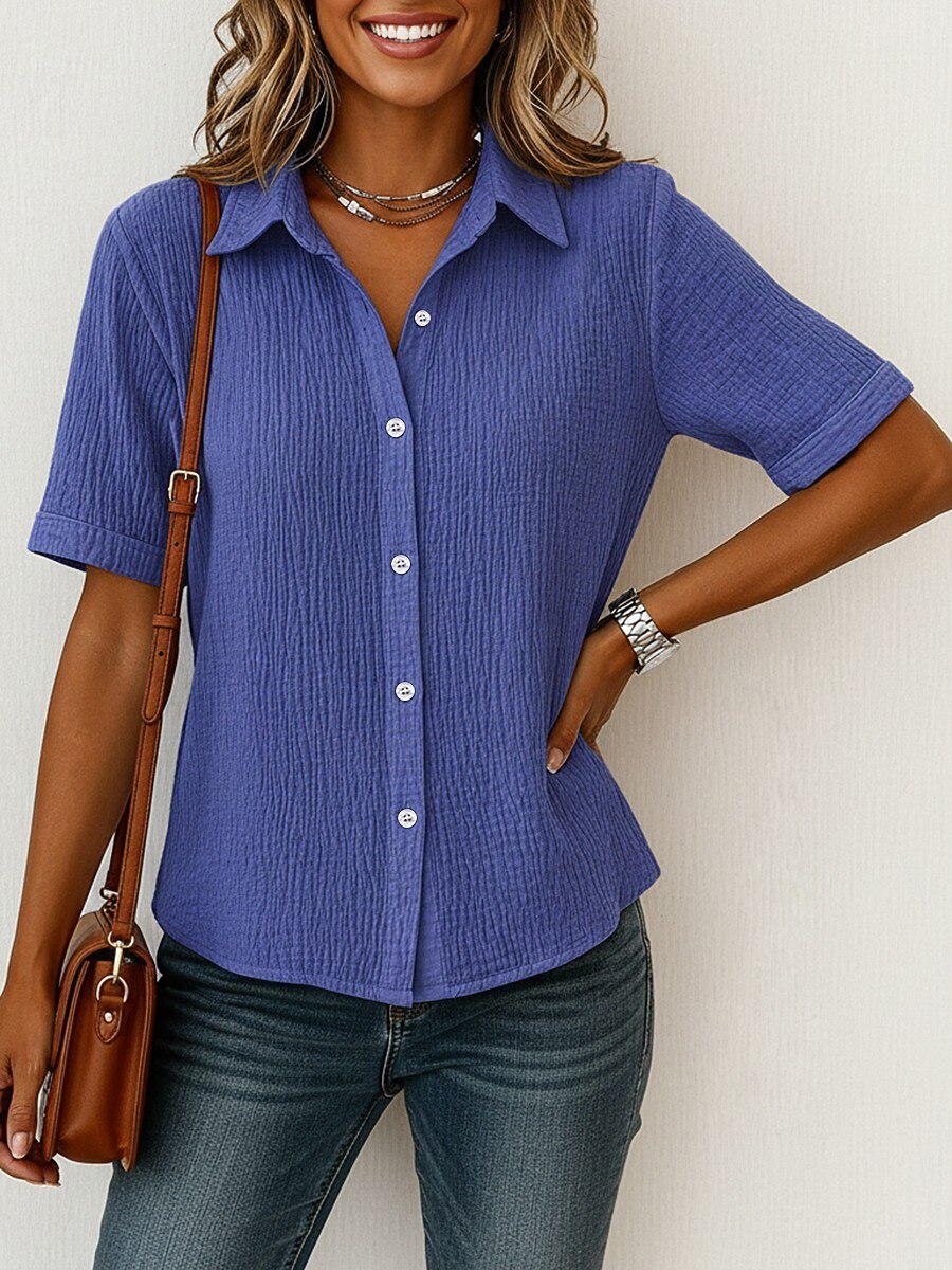 Women's Casual 100% Cotton Shirt