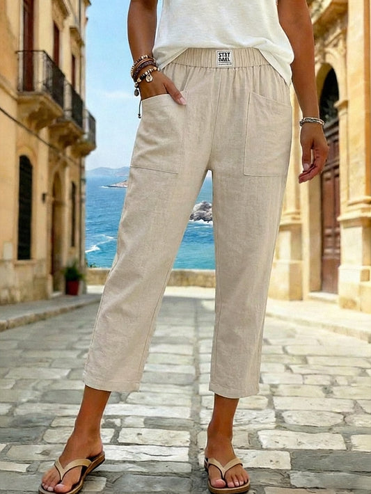 Soft Cotton Baggy Pants