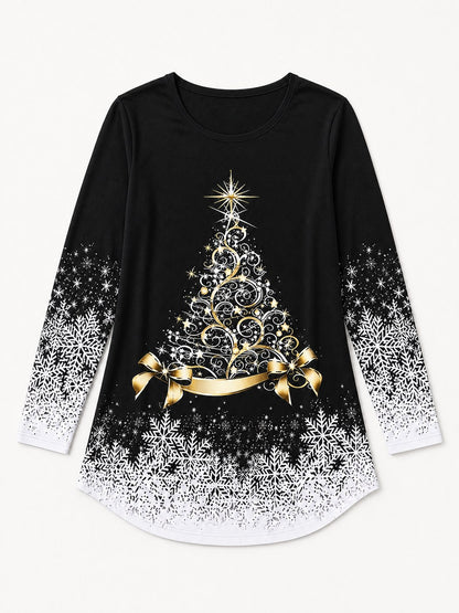 Santa Claus Christmas Tunic Tee