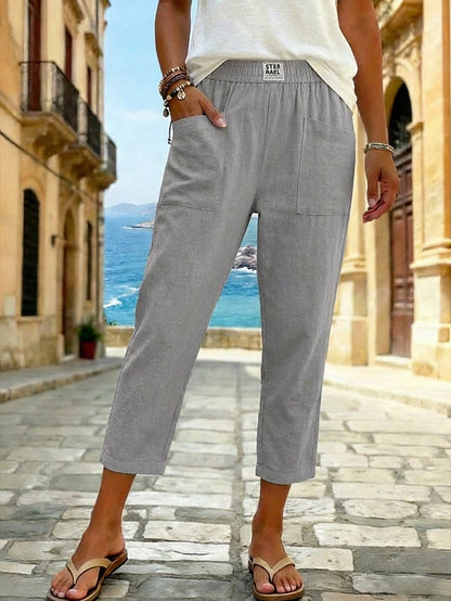 Soft Cotton Baggy Pants