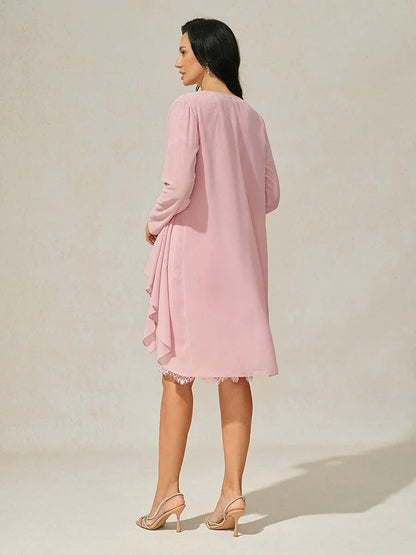 Chiffon Duster Cardigan