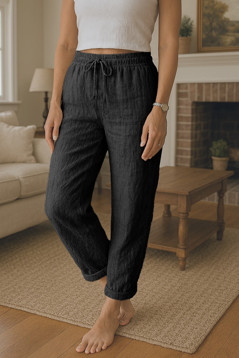 Casual Comfort Cotton Pants