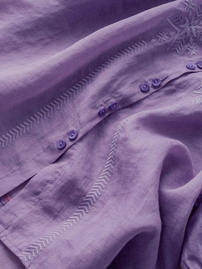 Women's Embroidered 100% Cotton Blouse