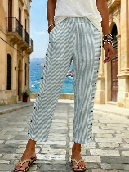 Women's Cotton Blend Beach Pants